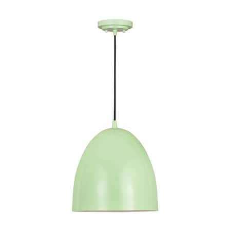 Z-Lite Z Studio Dome Pendant 1 Light Pendant, Mint 6012P12-MIN